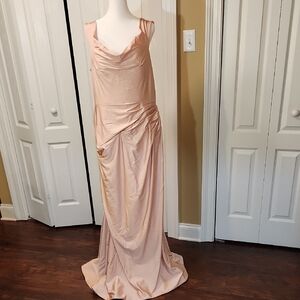Bari Jay Blush Maxi Dress